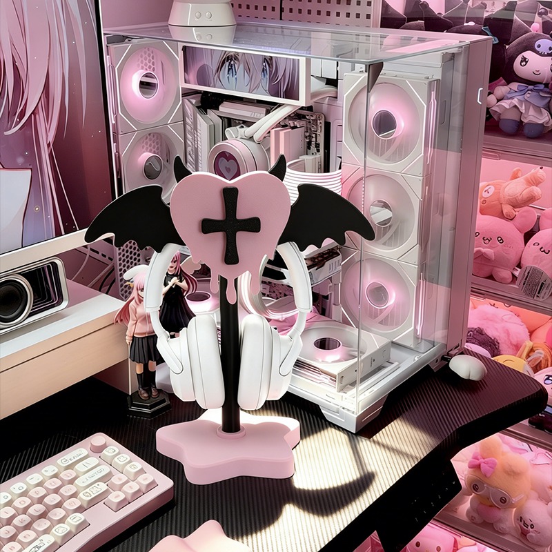 Gaming Accessories Aesthetic - Leuke esthetische hoofdtelefoonstandaard, headsethouder voor desktop