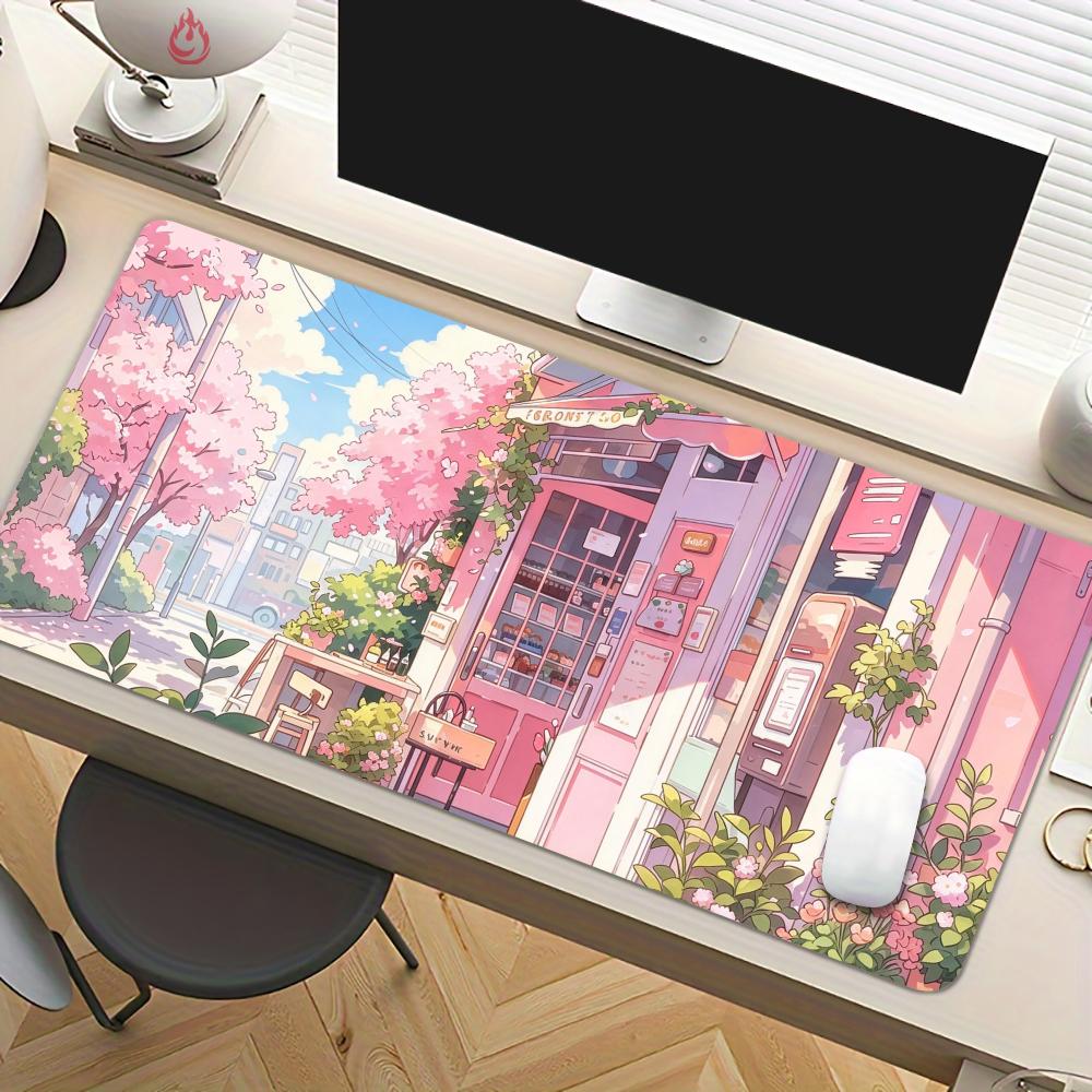 Roze Street-Front Shop Muismat - Gaming Accessories Shop recensie en prijs
