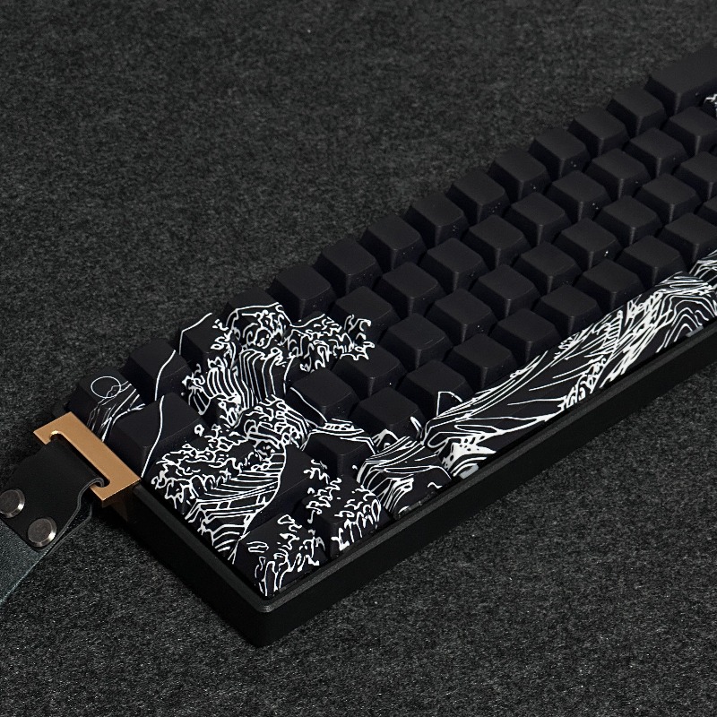 Anime-toetsen met Ukiyo-e-them - Gaming Accessories Aesthetic recensie en prijs